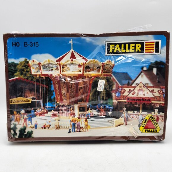 Faller HO Scale Model Working Carnival Carousel B-315 Sealed Model - Picture 1 of 9
